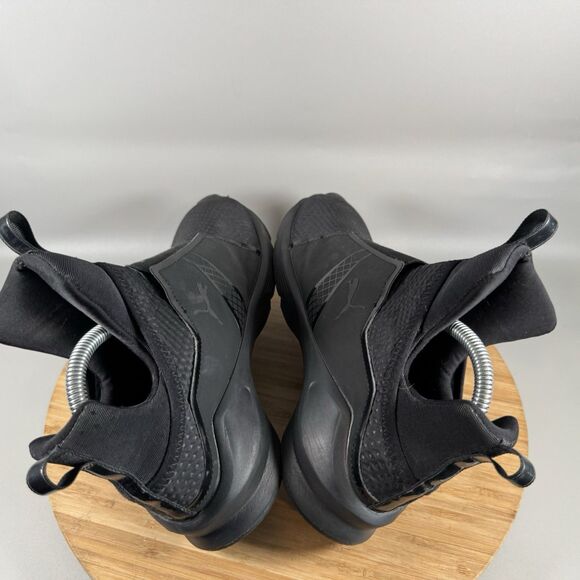 Puma Fierce Core Running Athletic Black Womens 8.5‎ Slip On Shoes Sneakers - Picture 5 of 8